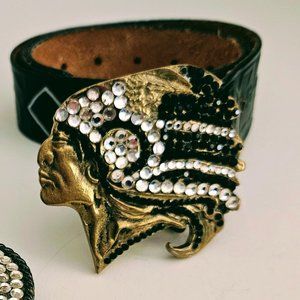 American Indian Chief Headdress Belt